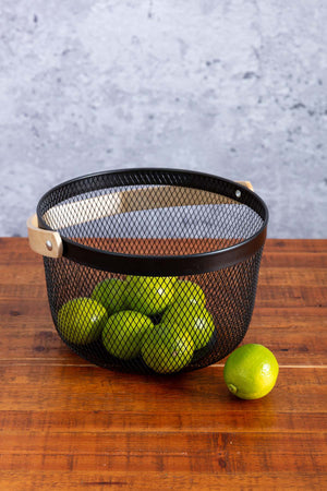 Carraig Donn Black Wire Basket