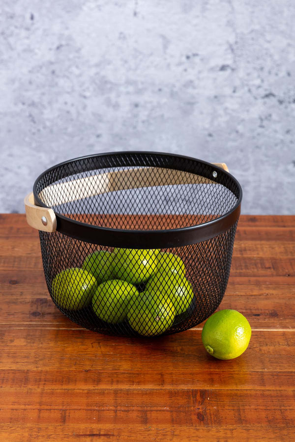 Carraig Donn Black Wire Basket