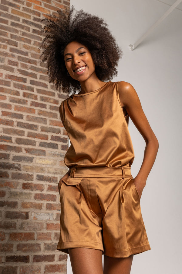Carraig Donn Blair Shorts in Bronze