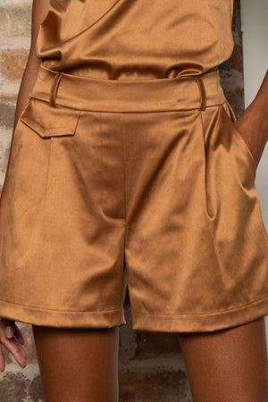 Carraig Donn Blair Shorts in Bronze