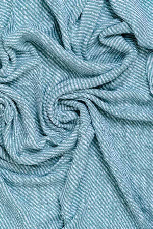 Carraig Donn Blake Green Cotton Throw