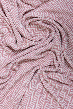 Carraig Donn Blake Pink Cotton Throw