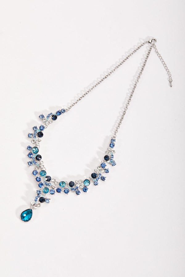 Carraig Donn Blue Crystal Necklace