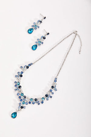 Carraig Donn Blue Crystal Necklace