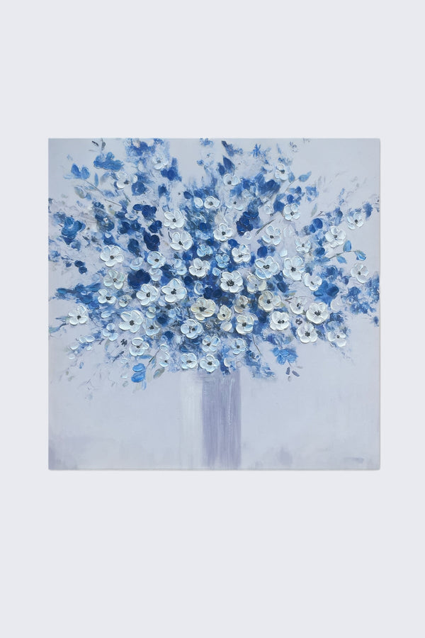 Carraig Donn Blue Floral Posy 80X80Cm