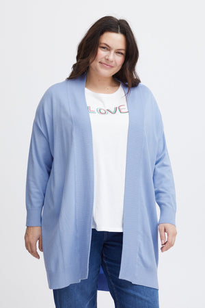 Carraig Donn Blue Knitted Cardigan