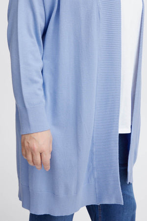 Carraig Donn Blue Knitted Cardigan