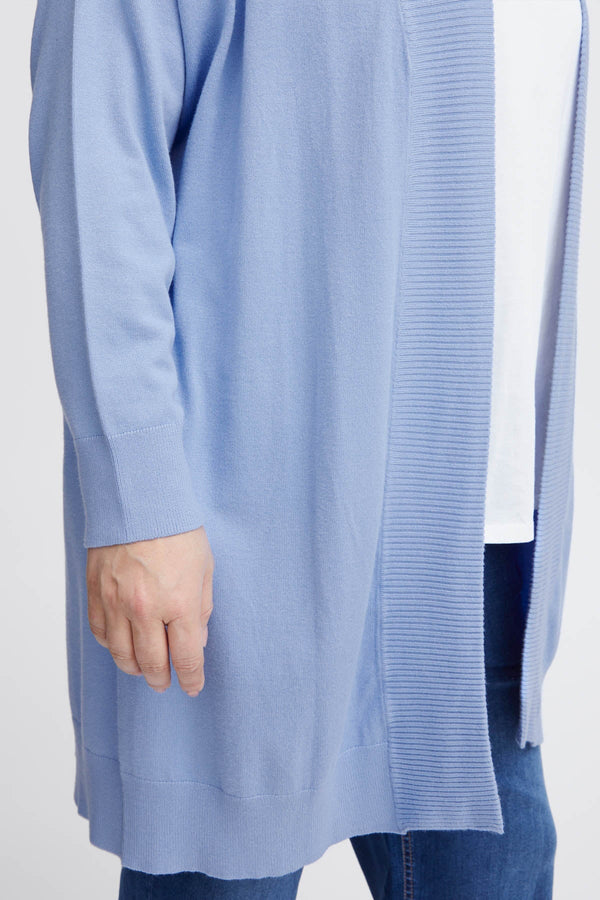 Carraig Donn Blue Knitted Cardigan