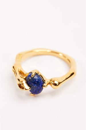Carraig Donn Blue Lapis Ring Size 7