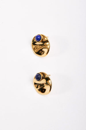 Carraig Donn Blue Lapis Stud Earrings