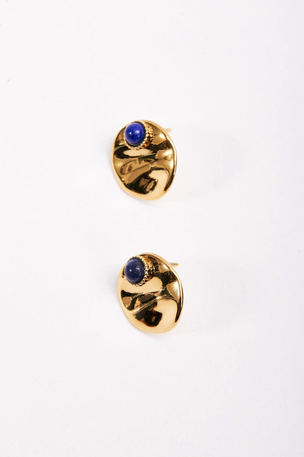 Carraig Donn Blue Lapis Stud Earrings