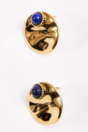 Carraig Donn Blue Lapis Stud Earrings