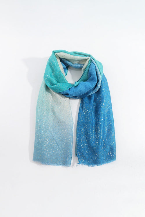 Blue Sparkle Lux Scarf