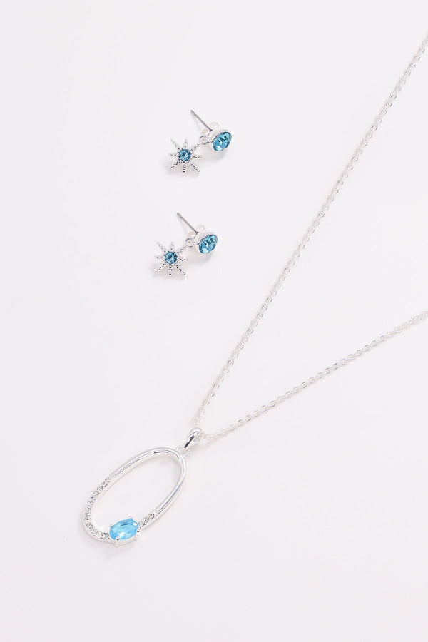 Carraig Donn Blue Star Earrings