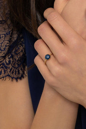 Carraig Donn Blue Stone Ring