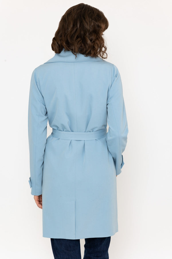 Carraig Donn Blue Trench Coat