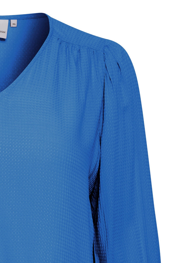 Carraig Donn Blue Viscose Top
