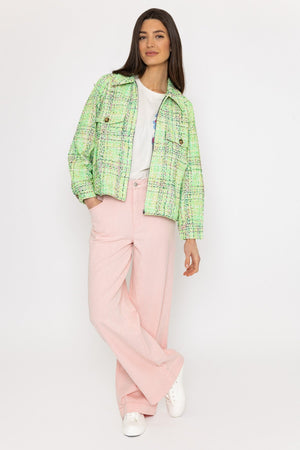 Carraig Donn Boa Jacket in Green