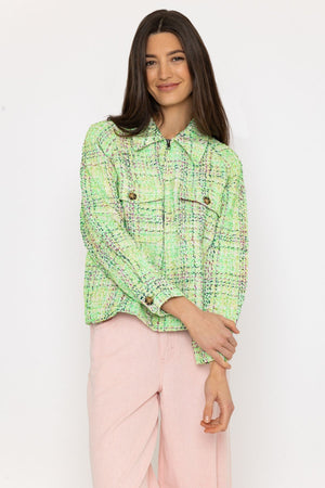Carraig Donn Boa Jacket in Green