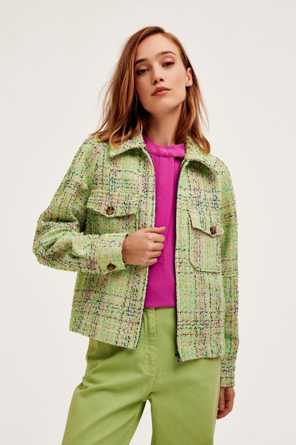 Carraig Donn Boa Jacket in Green