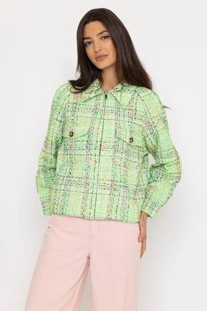Carraig Donn Boa Jacket in Green