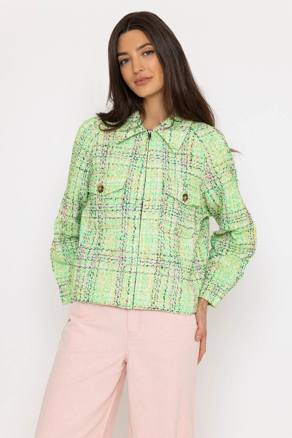 Carraig Donn Boa Jacket in Green
