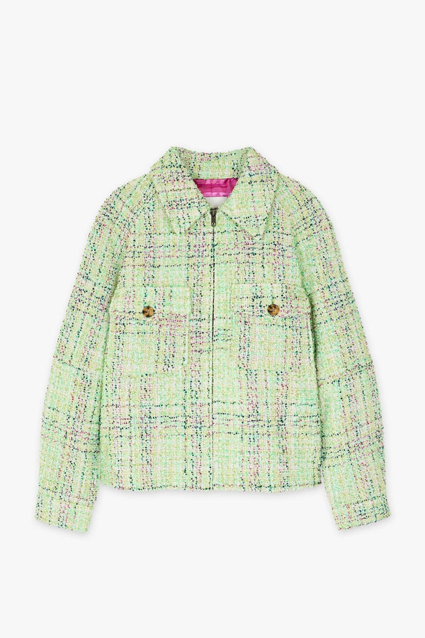 Carraig Donn Boa Jacket in Green