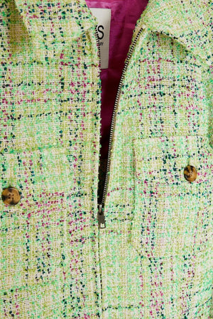 Carraig Donn Boa Jacket in Green