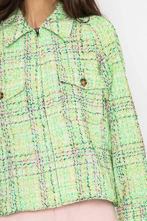 Carraig Donn Boa Jacket in Green