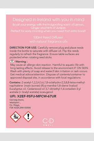 Carraig Donn Boost Fragrance Reed Diffuser