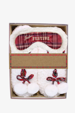 Carraig Donn Borg Cosies and Eye Mask Set Size 4/5