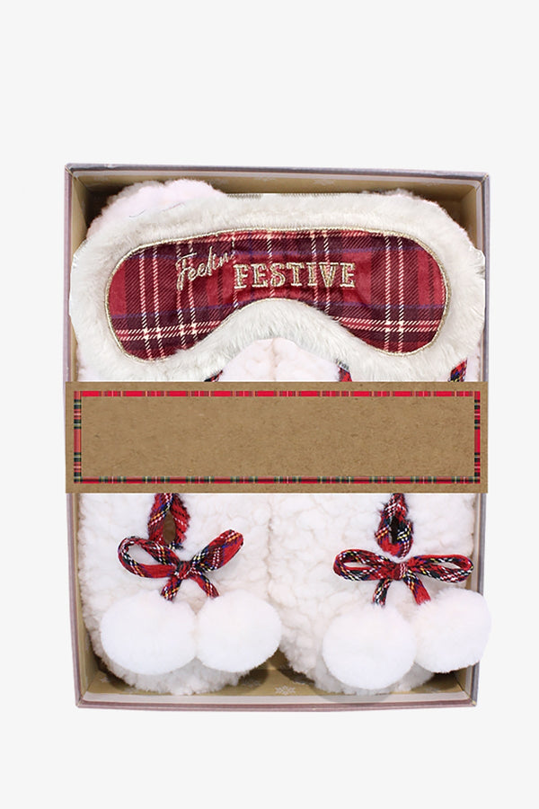 Carraig Donn Borg Cosies and Eye Mask Set Size 4/5
