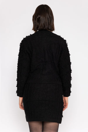 Carraig Donn Boucle Jacket in Black