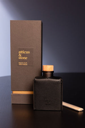 Carraig Donn Brass And Oudh Reed Diffuser