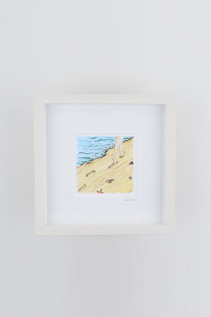 Carraig Donn Breath Small Framed Art Print