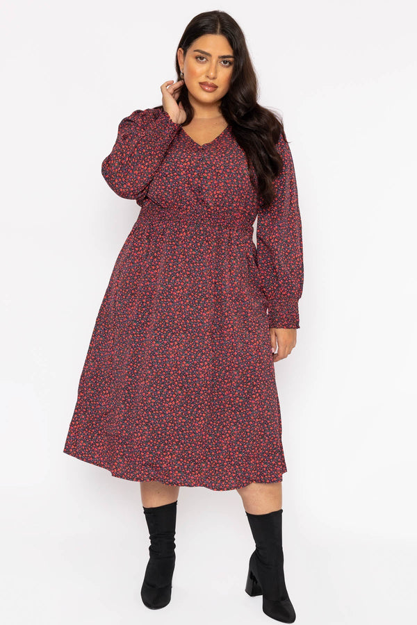 Carraig Donn Brioni Dress in Floral Print