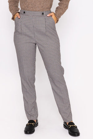 Carraig Donn Button Detail Tailored Pant