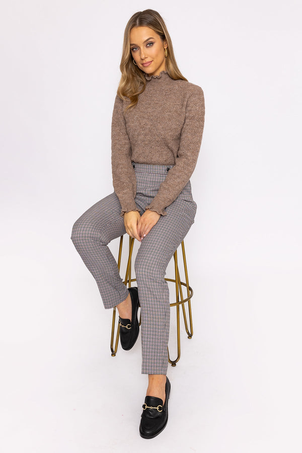 Carraig Donn Button Detail Tailored Pant
