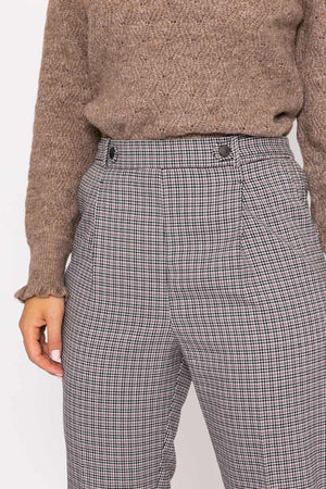 Carraig Donn Button Detail Tailored Pant