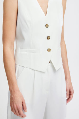 Carraig Donn Bydeceri White Waistcoat