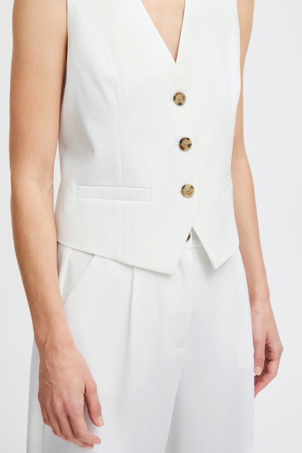 Carraig Donn Bydeceri White Waistcoat