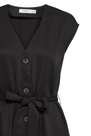 Carraig Donn Byilini Black Midi Dress