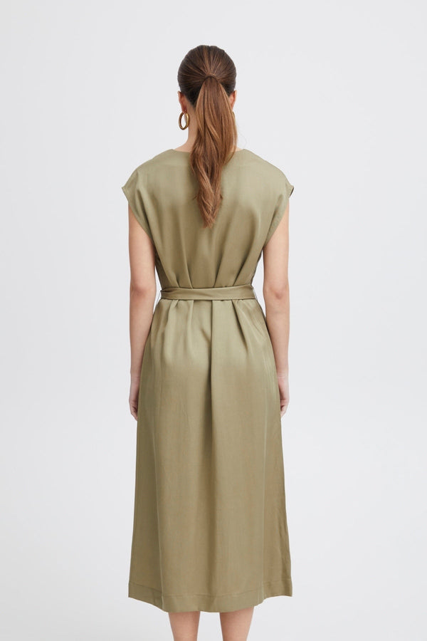 Carraig Donn Byilini Green Midi Dress