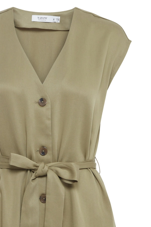 Carraig Donn Byilini Green Midi Dress