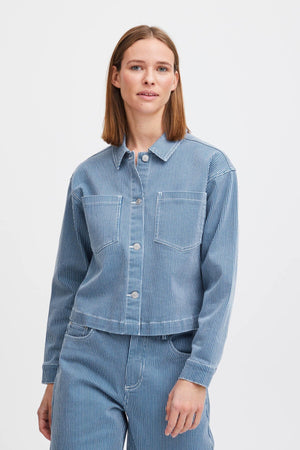 Carraig Donn Bykasio Denim Shirt Jacket