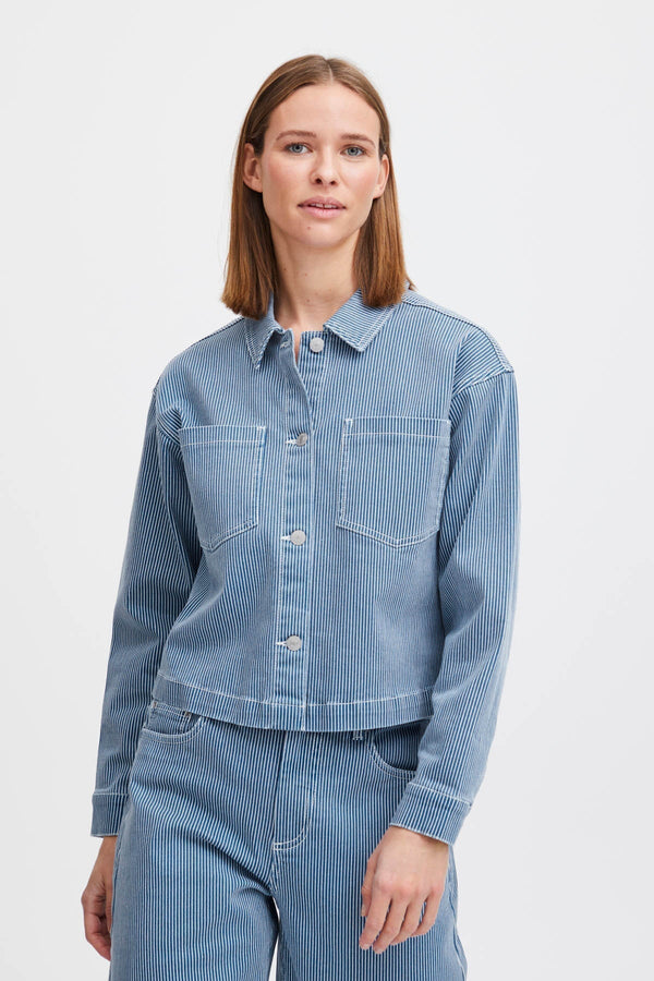 Carraig Donn Bykasio Denim Shirt Jacket
