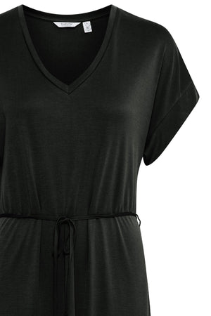 Carraig Donn Bypireni Black Midi Dress