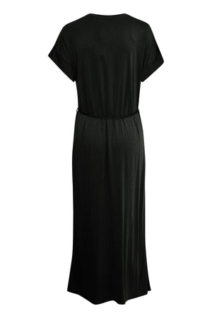 Carraig Donn Bypireni Black Midi Dress