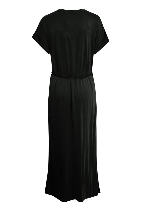 Carraig Donn Bypireni Black Midi Dress