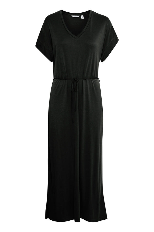 Carraig Donn Bypireni Black Midi Dress